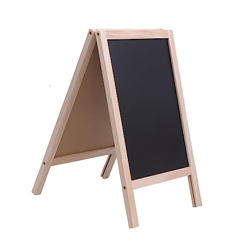 DIKACA Mini Holz Staffelei Tafel Doppelseitig Kinderfreundliche Kreidetafel mit Ständer als Bar Theken Dekoration Werbetafel und Memo Board für Notizen und Beschriftungen Zufällige Farbe DIKACA Mini Holz Staffelei Tafel Doppelseitig Kinderfreundliche Kreidetafel mit Ständer als Bar Theken Dekoration Werbetafel und Memo Board für Notizen und Beschriftungen Zufällige Farbe von DIKACA