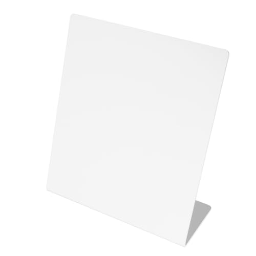 DIKACA NFC -Kartenanzeigestand für Schild Kartenständer Einzelhandelsausstellungsstand Tischständer PVC Weiß von DIKACA