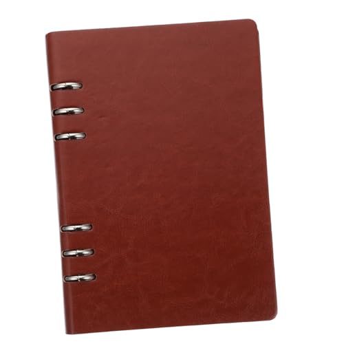 DIKACA Nachfüllbares Business Notizbuch PU Leder Klassisch Liniertes Schreibjournal mit Loseblättrigem Notizblock Leichtes Büro Journal für Meeting Tagebuch und Persönliche Notizen Braun DIKACA Nachfüllbares Business Notizbuch PU Leder Klassisch Liniertes Schreibjournal mit Loseblättrigem Notizblock Leichtes Büro Journal für Meeting Tagebuch und Persönliche Notizen Braun von DIKACA