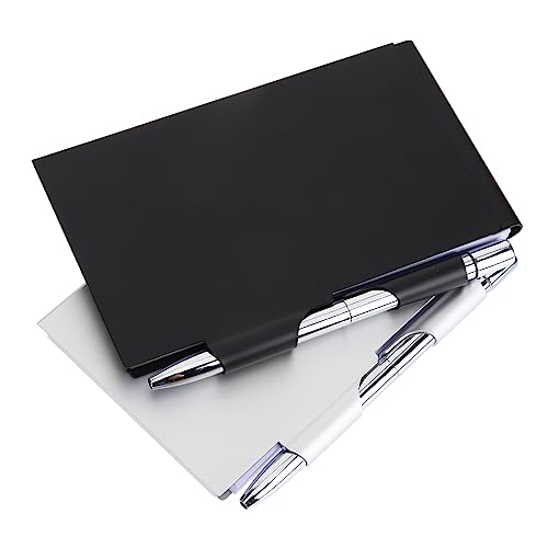 DIKACA Nachfüllbares Taschennotizbuch Mit Stift Notizbuch Mit Metalleinband Ideales Notizbuch-stifteset Fürs Büro DIKACA Nachfüllbares Taschennotizbuch Mit Stift Notizbuch Mit Metalleinband Ideales Notizbuch-stifteset Fürs Büro von DIKACA