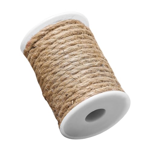 DIKACA Naturseil Jute Hochwertiges Strapazierfähiges Juteseil für Bastelarbeiten Gartendekoration Katzenkratzbäume und DIY Projekte für Anwendungen DIKACA Naturseil Jute Hochwertiges Strapazierfähiges Juteseil für Bastelarbeiten Gartendekoration Katzenkratzbäume und DIY Projekte für Anwendungen von DIKACA