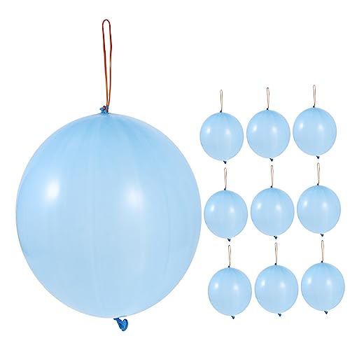 DIKACA Neon Punsch Ballons Ohne Druck Bunte Party Ballons Mit Gummibandgriff Für Kindergeburtstage Und Feiern Blau DIKACA Neon Punsch Ballons Ohne Druck Bunte Party Ballons Mit Gummibandgriff Für Kindergeburtstage Und Feiern Blau von DIKACA
