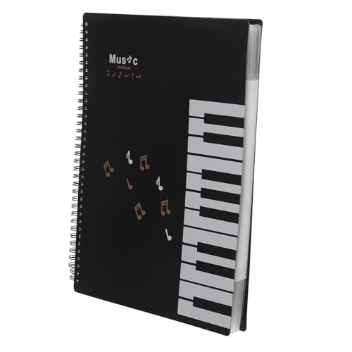 DIKACA Notenmappe mit Seitigem Flip Ordner für Klavier Geige Gitarre Stabiles Sicheres Notenblatt Organizer für Musikauftritte und Unterricht Beschreibbar Vielseitig Einsetzbar DIKACA Notenmappe mit Seitigem Flip Ordner für Klavier Geige Gitarre Stabiles Sicheres Notenblatt Organizer für Musikauftritte und Unterricht Beschreibbar Vielseitig Einsetzbar von DIKACA