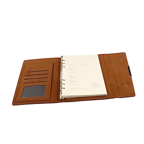 DIKACA Notizbuch im Retro-Stil aus PU-Leder für die Planung von Studenten Notizblock Kaffeebrauner Einband Zeitplanhandbuch DIKACA Notizbuch im Retro-Stil aus PU-Leder für die Planung von Studenten Notizblock Kaffeebrauner Einband Zeitplanhandbuch von DIKACA