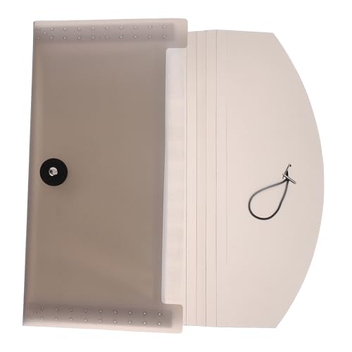 DIKACA Organizer mit Fächern Erweiterbarer Geldschein Organizer für Quittungen Rechnungen und Dokumente Optimal für Büro Zuhause und Schule von DIKACA