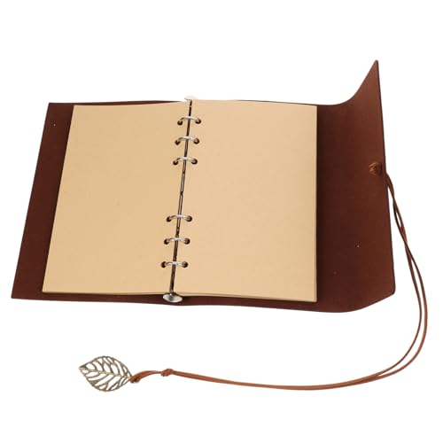 DIKACA PU Leder Notizbuch Reisejournal Hochwertiges Langlebiges Planungsbuch für Tägliche Notizen und Reiseerlebnisse Glattes Schreibpapier Vielseitig Einsetzbar Gelb braun DIKACA PU Leder Notizbuch Reisejournal Hochwertiges Langlebiges Planungsbuch für Tägliche Notizen und Reiseerlebnisse Glattes Schreibpapier Vielseitig Einsetzbar Gelb braun von DIKACA