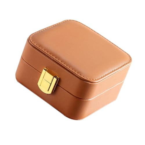 DIKACA Praktische Schmuckbox Kompakte Schmuckschatulle für Ringe Armbänder Halsketten Stilvolle Aufbewahrung als Geschenk und Reise organizer von DIKACA