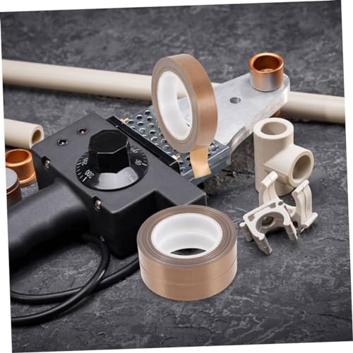 DIKACA Ptfe Teflonband Hochtemperatur Klebeband für Vakuumierer Hitzebeständig Verschleißfest Isolierend Ersatzband für Hand Vakuumversiegelungsmaschinen Langlebig und Einfach Anzuwenden von DIKACA