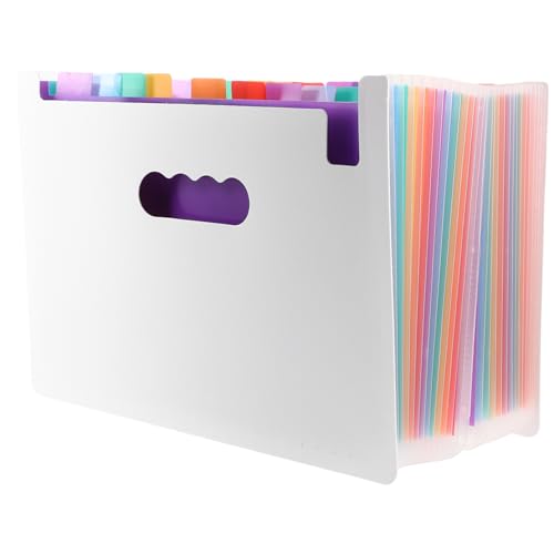 DIKACA Erweiterbare Dateibox-ordner Büro-dateihalter Multi-grid-dateiordner Tragbare Akkordeon-dateitasche DIKACA Erweiterbare Dateibox-ordner Büro-dateihalter Multi-grid-dateiordner Tragbare Akkordeon-dateitasche von DIKACA
