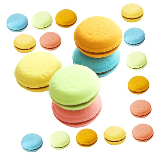 DIKACA Radiergummis Macaron Kreative Und Langlebige Radierer Für Schulbedarf Oder Mitgebsel Für Kindergeburtstage Sicher Und Zuverlässig von DIKACA