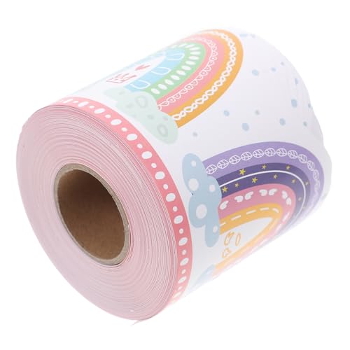DIKACA Regenbogen Dekorpapier Pinnwand Pinnwand Ränder Für Klassenzimmer Boho Klassenzimmer Ränder Anzeigeränder Für Klassenzimmer Boho Ränder Gewellter Rand Beschichtetes Papier DIKACA Regenbogen Dekorpapier Pinnwand Pinnwand Ränder Für Klassenzimmer Boho Klassenzimmer Ränder Anzeigeränder Für Klassenzimmer Boho Ränder Gewellter Rand Beschichtetes Papier von DIKACA