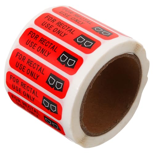 DIKACA Rektal Aufkleber Selbstklebend Lustige Halloween Party Deko Sticker Für Glatte Oberflächen Geeignet von DIKACA