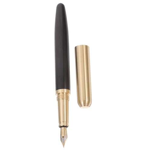 DIKACA Sandelholzstift Kalligraphie-tintenstift Nachfüllbare Brunnenstift Kalligraphie-füllfederhalter Stiftbrunnen Fountianischer Stift Füller Glatter Schreibstift Schwarz Metall DIKACA Sandelholzstift Kalligraphie-tintenstift Nachfüllbare Brunnenstift Kalligraphie-füllfederhalter Stiftbrunnen Fountianischer Stift Füller Glatter Schreibstift Schwarz Metall von DIKACA