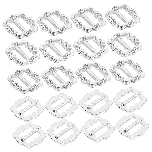 DIKACA Schiebeschnalle Für Puppengürtel 3 Mm Metallknopf Bastelzubehör Mini-tri-Glide-Schnalle Für Kinder von DIKACA