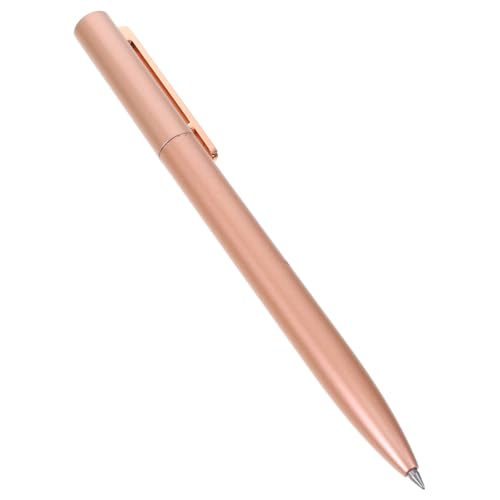 DIKACA Schwarzer Kugelschreiber mit Drehmechanismus Glattes Schreiben für Bürobedarf Vielseitig Einsetzbar für Dokumente und Notizen Design in Roségold DIKACA Schwarzer Kugelschreiber mit Drehmechanismus Glattes Schreiben für Bürobedarf Vielseitig Einsetzbar für Dokumente und Notizen Design in Roségold von DIKACA