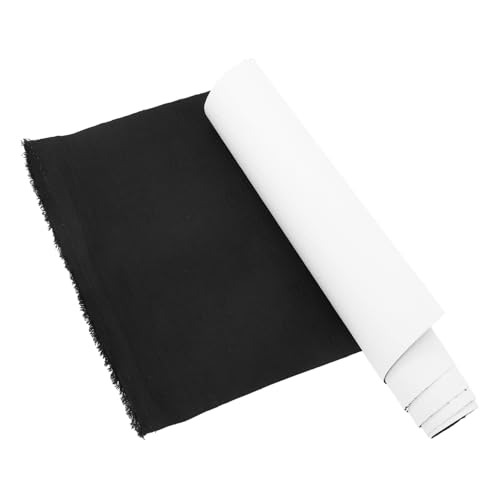DIKACA Selbstklebender Buchumschlag Bindung Buchbindetuch Buchbindematerialien Buchbindestoff Buchcover Bucheinbandschutz aus Stoff Albumcover, Buchstoff Buchschutzbeutel Leinen Schwarz DIKACA Selbstklebender Buchumschlag Bindung Buchbindetuch Buchbindematerialien Buchbindestoff Buchcover Bucheinbandschutz aus Stoff Albumcover, Buchstoff Buchschutzbeutel Leinen Schwarz von DIKACA