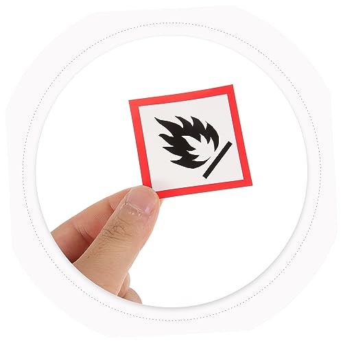 DIKACA Selbstklebendes Flammflüssigkeit Warnaufkleber PVC Auffällige Sicherheitszeichen Leicht Anzubringen Effektiver für Haus Büro Verständlich Gestaltet DIKACA Selbstklebendes Flammflüssigkeit Warnaufkleber PVC Auffällige Sicherheitszeichen Leicht Anzubringen Effektiver für Haus Büro Verständlich Gestaltet von DIKACA
