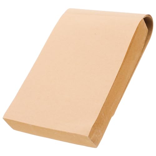 DIKACA Serverpapier Kratzpad Notizen abkratzen Schmierpapier Papierdrucker japanisches reispapier Bedruckbares Reispapier lustige Schreibtischdekoration Notizpolster Brown von DIKACA
