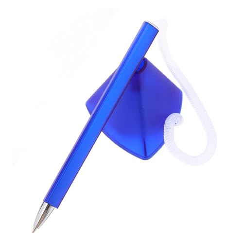 DIKACA Sicherer Stift mit Kette und Selbstklebendem Halter Blauer Kugelschreiber mit Tintenfüllung für Büro Schule und Empfangsbereiche Robuster und Eleganter Schreibstift für Vielseitige DIKACA Sicherer Stift mit Kette und Selbstklebendem Halter Blauer Kugelschreiber mit Tintenfüllung für Büro Schule und Empfangsbereiche Robuster und Eleganter Schreibstift für Vielseitige von DIKACA