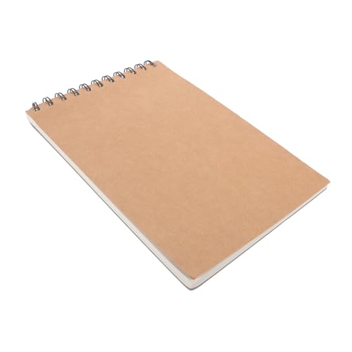 DIKACA Skizzenbuch Unliniert Tragbar Kraftpapier Robuste Spiralbindung für Künstler und Studenten Notizbuch für Zeichnungen und Kreative Projekte von DIKACA