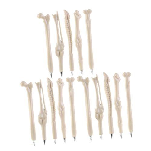 DIKACA Teiliges Halloween Kugelschreiber Blaue Mine Realistische Knochenform Glattes Schreiben Lustige Party Stifte für Schüler und Geschenkideen DIKACA Teiliges Halloween Kugelschreiber Blaue Mine Realistische Knochenform Glattes Schreiben Lustige Party Stifte für Schüler und Geschenkideen von DIKACA