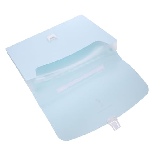 DIKACA Tragbare Orgel tasche Büroorganisatoren und -aufbewahrung Kunststoffmappen für Dokumente Aktenordner aus Kunststoff Tragbare Akkordeon-Dateiorganisatoren Dateiordner Plastik Blue DIKACA Tragbare Orgel tasche Büroorganisatoren und -aufbewahrung Kunststoffmappen für Dokumente Aktenordner aus Kunststoff Tragbare Akkordeon-Dateiorganisatoren Dateiordner Plastik Blue von DIKACA