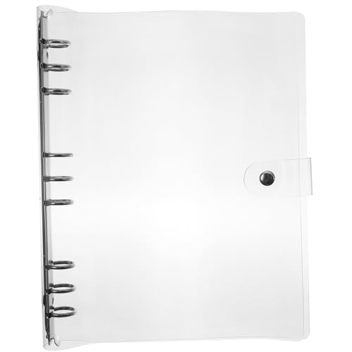 DIKACA Transparente Notebook Hülle Kunststoff Schutzhülle für Ringbuch Ordner Büro Schulbedarf Langlebig und Reißfest für Schüler und Lehrer von DIKACA