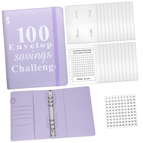 DIKACA Umschläge Geldsparbuch mit Elastischem Verschluss Klaren Fächern Praktischem Cash Organizer für Tage Challenge Kompakter Budget Binder mit Stifthalter und Kartenfächern DIKACA Umschläge Geldsparbuch mit Elastischem Verschluss Klaren Fächern Praktischem Cash Organizer für Tage Challenge Kompakter Budget Binder mit Stifthalter und Kartenfächern von DIKACA