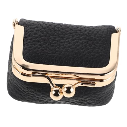 DIKACA Vintage Schmuckbox Klein Tragbar mit Kiss Lock Verschluss Mini Reise Schmuck Organizer für Ringe Ohrringe Halsketten Kompakte Schmuckaufbewahrungstasche Schwarz Kratzfest und DIKACA Vintage Schmuckbox Klein Tragbar mit Kiss Lock Verschluss Mini Reise Schmuck Organizer für Ringe Ohrringe Halsketten Kompakte Schmuckaufbewahrungstasche Schwarz Kratzfest und von DIKACA