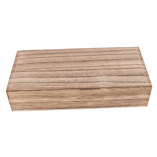 DIKACA Vintage Schmuckkästchen aus Holz Große Rechteckige Schmuckbox mit Schwamm einsatz Langlebige Aufbewahrung für Halsketten Armbänder und Ohrringe Tragbare Retro Schmuckschatulle für von DIKACA