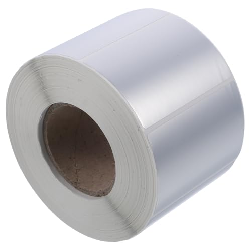 DIKACA Wasserdichte Silberne Etikettenrolle Selbstklebende Stickerlabels für Drucker Bedruckbares Rechteckiges Labelpapier für Adress Preisauszeichnung Vielseitig Beschriftbar und DIKACA Wasserdichte Silberne Etikettenrolle Selbstklebende Stickerlabels für Drucker Bedruckbares Rechteckiges Labelpapier für Adress Preisauszeichnung Vielseitig Beschriftbar und von DIKACA