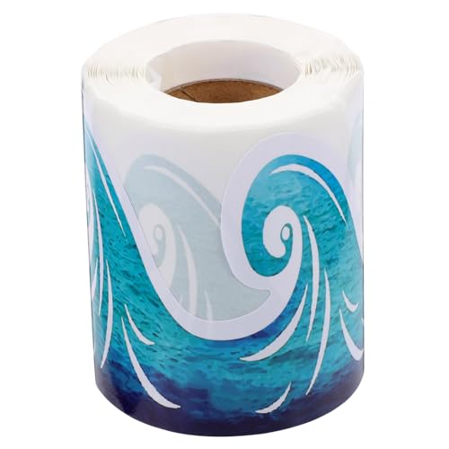 DIKACA Wasserfester Abziehbarer Blaue Wellenrand Tafelrand Aufkleber Verschleißfester Border Trim für Klassenzimmer Pinnwand Dekoration und Bulletin Board Gestaltung DIKACA Wasserfester Abziehbarer Blaue Wellenrand Tafelrand Aufkleber Verschleißfester Border Trim für Klassenzimmer Pinnwand Dekoration und Bulletin Board Gestaltung von DIKACA