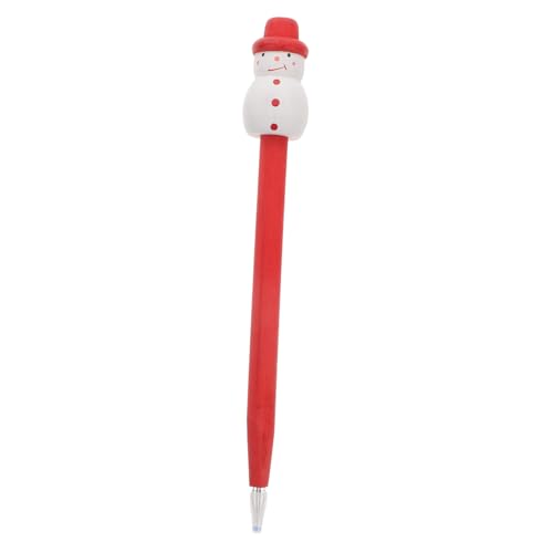 DIKACA Weihnachtliche Kugelschreiber mit Schneemann Design Holz Geschnitzte Gelschreiber für Schule und Büro Festliche Schreibgeräte für Lehrer Weihnachtsgeschenke und Füller für DIKACA Weihnachtliche Kugelschreiber mit Schneemann Design Holz Geschnitzte Gelschreiber für Schule und Büro Festliche Schreibgeräte für Lehrer Weihnachtsgeschenke und Füller für von DIKACA
