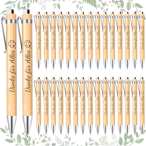 DIKARIYA Danke für Alles Geschenke Kugelschreiber Stifte Holz mit Spruch Zitate Druckkugelschreiber Dankeschön Geschenk für Abschiedsgeschenk Lehrerin Kita Kindergarten Kollegen Mitarbeiter Erzieher DIKARIYA Danke für Alles Geschenke Kugelschreiber Stifte Holz mit Spruch Zitate Druckkugelschreiber Dankeschön Geschenk für Abschiedsgeschenk Lehrerin Kita Kindergarten Kollegen Mitarbeiter Erzieher von DIKARIYA