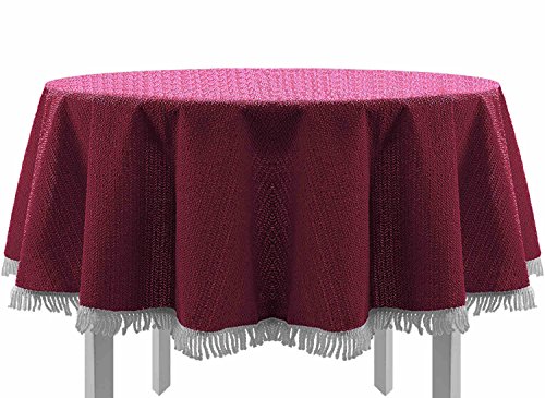 DILUMA | Gartentischdecke Oval 140x180 cm Bordeaux | Tischdecke für Indoor & Outdoor, Garten, Terrasse, Balkon | Wetterfest, Leicht Abwaschbar, Rutschhemmend DILUMA | Gartentischdecke Oval 140x180 cm Bordeaux | Tischdecke für Indoor & Outdoor, Garten, Terrasse, Balkon | Wetterfest, Leicht Abwaschbar, Rutschhemmend von DILUMA