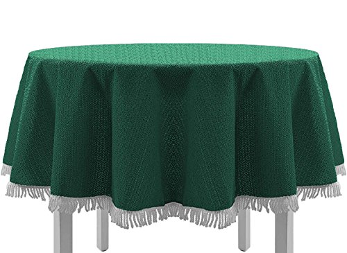 DILUMA | Gartentischdecke Oval 150x210 cm Grün | Tischdecke für Indoor & Outdoor, Garten, Terrasse, Balkon | Wetterfest, Leicht Abwaschbar, Rutschhemmend von DILUMA