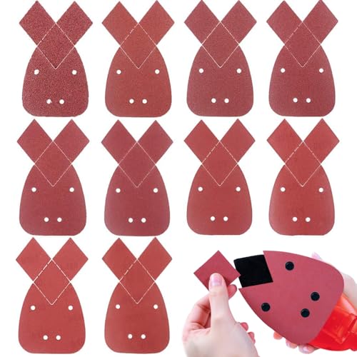 12 x Maus-Schleifpads, gemischt, 4 Löcher, Detailschleifpads, Klettverschluss, Schleifpapier, 2 x 40/60/80/120/180/240 12 x Maus-Schleifpads, gemischt, 4 Löcher, Detailschleifpads, Klettverschluss, Schleifpapier, 2 x 40/60/80/120/180/240 von DILUSILK