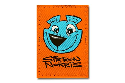 DIME BAGS Austauschbare Flicken, Klettverschluss-Patches für Rucksäcke, Mützen, Jacken und Dime-Taschen, personalisierbar (Sirron Norris Bear) von DIME BAGS