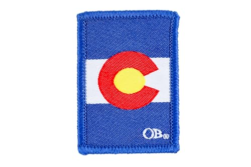 DIME BAGS Austauschbare Flicken, Klettverschluss-Patches für Rucksäcke, Mützen, Jacken und Dime-Taschen (Bundesstaat - Colorado) von DIME BAGS