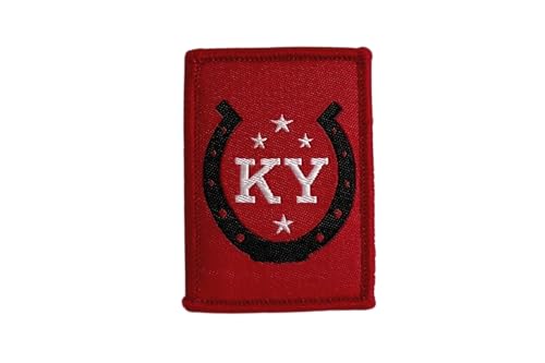 DIME BAGS Austauschbare Flicken, Klettverschluss-Patches für Rucksäcke, Mützen, Jacken und Dime-Taschen (Bundesstaat – Kentucky) von DIME BAGS