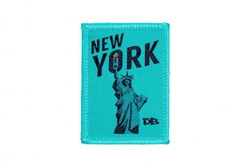 DIME BAGS Austauschbare Flicken, Klettverschluss-Patches für Rucksäcke, Mützen, Jacken und Dime-Taschen (Bundesstaat New York) von DIME BAGS