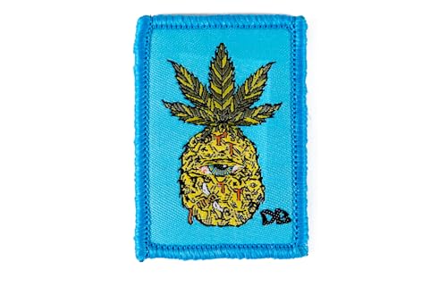 DIME BAGS Austauschbare Flicken, Klettverschluss-Patches für Rucksäcke, Mützen, Jacken und Dime-Taschen (Ellie Paisley Eyenapple) von DIME BAGS