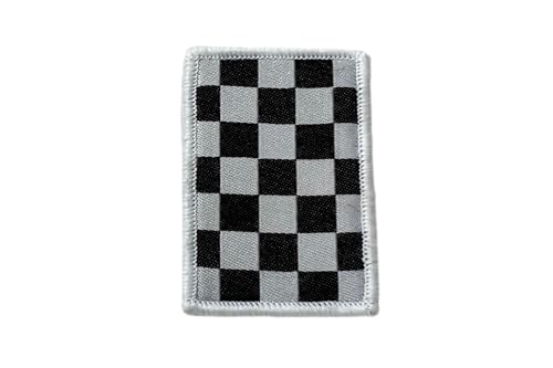 DIME BAGS Austauschbare Flicken, Klettverschluss-Patches für Rucksäcke, Mützen, Jacken und Dime-Taschen (Schachbrett) von DIME BAGS