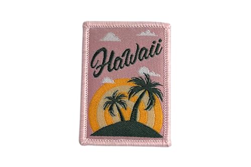 DIME BAGS Austauschbare Flicken, Klettverschluss-Patches für Rucksäcke, Mützen, Jacken und Dime-Taschen (Staat - Hawaii) von DIME BAGS