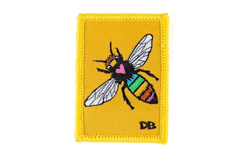DIME BAGS Austauschbare Flicken | Klettverschluss-Aufnäher für Rucksäcke, Mützen, Jacken und Dime-Taschen (Ellie Paisley Beeutiful) von DIME BAGS