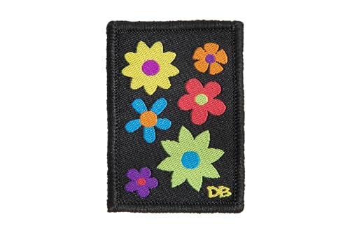 DIME BAGS Austauschbare Flicken | Klettverschluss-Patches für Rucksäcke, Mützen, Jacken und Dime-Taschen (Blumenkind) von DIME BAGS