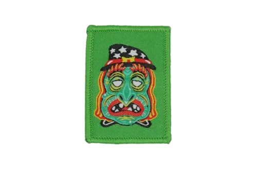 DIME BAGS Austauschbare Flicken | Klettverschluss-Patches für Rucksäcke, Mützen, Jacken und Dime-Taschen (Hexe) von DIME BAGS