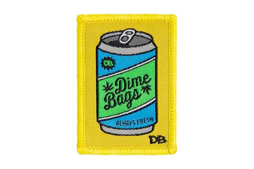 DIME BAGS Austauschbare Flicken | Klettverschluss-Patches für Rucksäcke, Mützen, Jacken und Dime-Taschen (Soda) von DIME BAGS