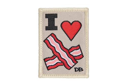 DIME BAGS Austauschbare Flicken | Klettverschluss-Patches für Rucksäcke, Mützen, Jacken und Dime-Taschen (Speck) von DIME BAGS