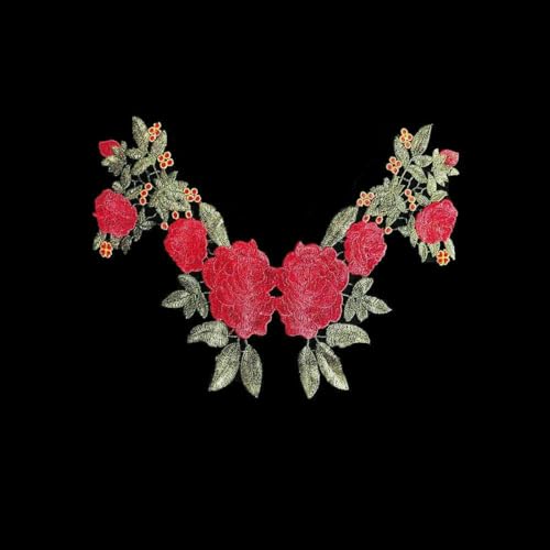YL745 Show YL2420 bestickter Blumen-Halsausschnitt, modische exquisite Blumenstickerei, Applikation, Spitzenkragen, Kleidung, Dekoration, Nähzubehör, Bastelzubehör YL745 Show YL2420 bestickter Blumen-Halsausschnitt, modische exquisite Blumenstickerei, Applikation, Spitzenkragen, Kleidung, Dekoration, Nähzubehör, Bastelzubehör von DIMEIYAN